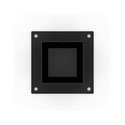Toja Grid Solo Black Steel Mounting Bracket 8 in. L