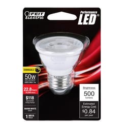 Feit MR16 E26 (Medium) LED Bulb Soft White 50 Watt Equivalence 1 pk