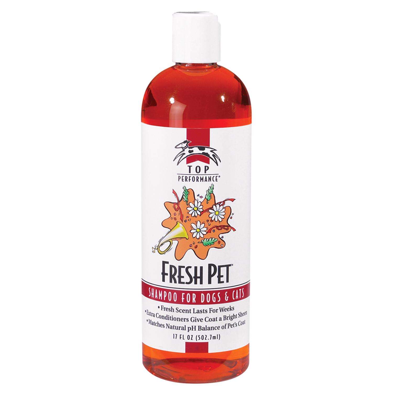Top Performance Fresh Pet Red Fresh Scent Cat/Dog Shampoo 17 oz Ace