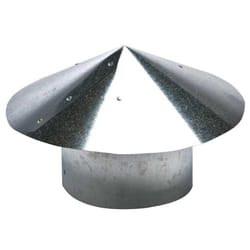 Heating & Cooling Products 8 in. D Galvanized Steel Rain Cap