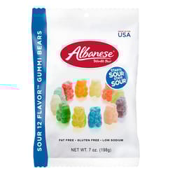 Albanese Assorted Sour Gummie Candy 7 oz