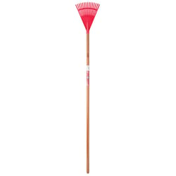 Ace 54.5 in. 14 Tine Poly Rake Wood Handle