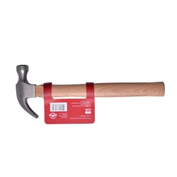 Ace 7 oz Smooth Face Claw Hammer 9 in. Hickory Handle