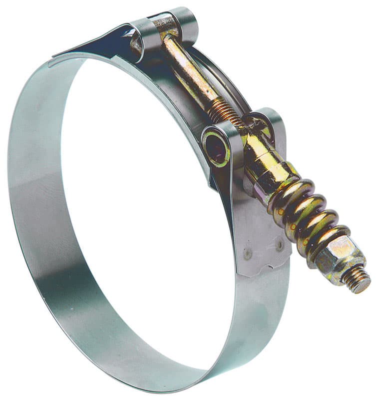 Ideal Tridon 4-1/16 in. 4-3/8 in. SAE 406 Hose Clamp Stainless Steel Band  T-Bolt - Ace Hardware