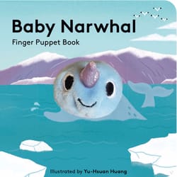 Chronicle Books Baby Narwhal Finger Puppet Board Book