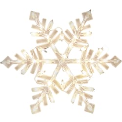 Impact Innovations 17 in. Snowflake Silhouette Hanging Decor