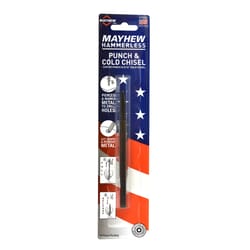 Mayhew Steel Center Punch and Cold Chisel 7-1/2 in. L 1 pc