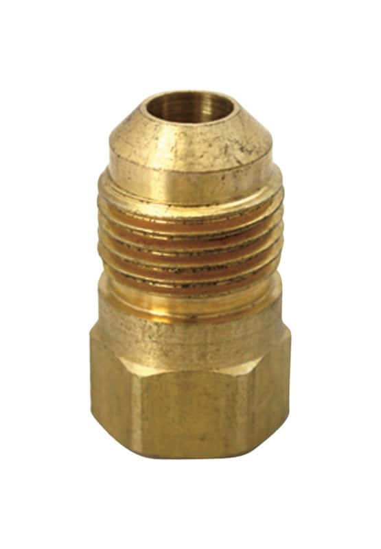 JMF 3/8 in. Flare x 1/2 in. Dia. FIP Brass Adapter - Ace Hardware