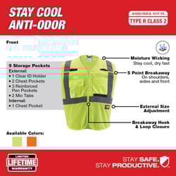 Milwaukee Reflective Safety Vest Yellow L/XL