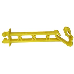 Parmak Wood Post Insulator Yellow