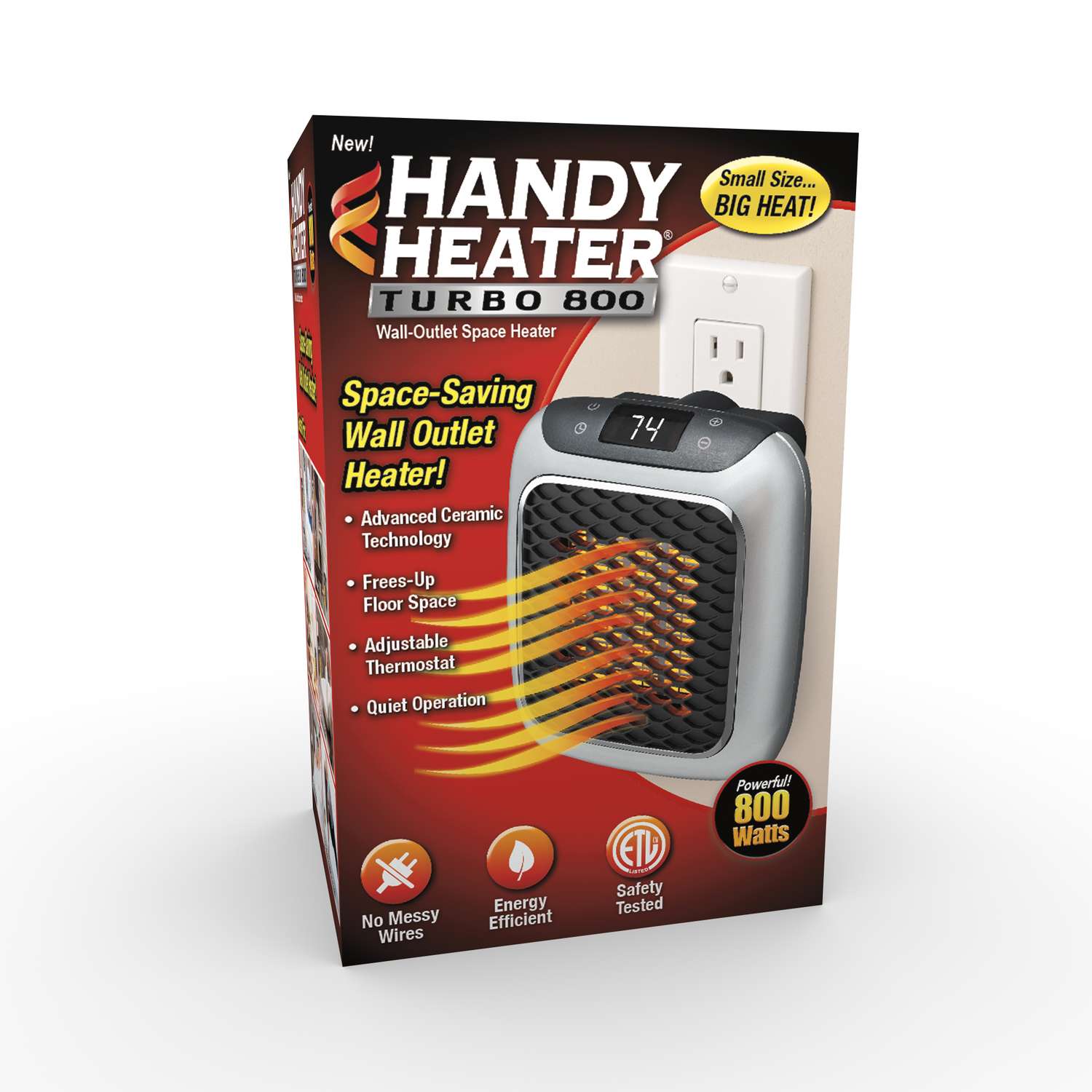 Handy Heater Turbo 800 Space Heater - Ace Hardware