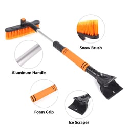 Ice Scraper 32 in. Extendable Ice Scraper/Snow Brush