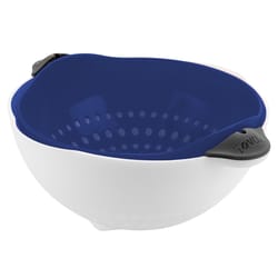 Tovolo Soak N Strain Deep Indigo Plastic Colander 1.5 oz