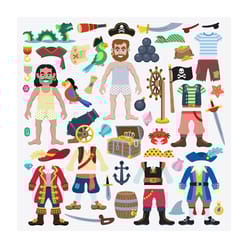 Melissa & Doug Pirate Puffy Stickers Play Set 51 pc