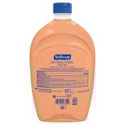 Softsoap Crisp Clean Scent Antibacterial Liquid Hand Soap 50 oz