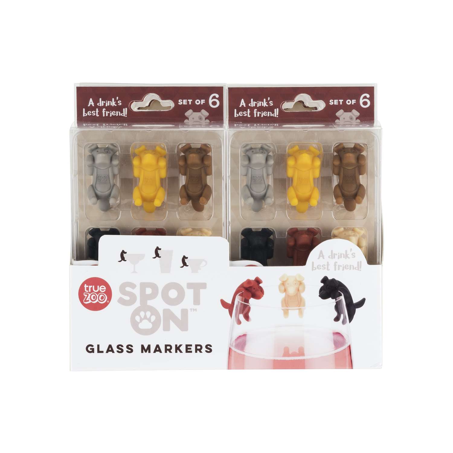 TRUE Assorted Silicone Wine Charms Ace Hardware