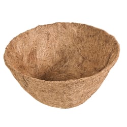 Panacea 10 in. D Coco Fiber Basket Liner Natural