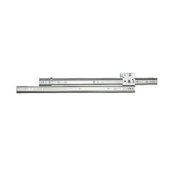 Knape & Vogt 22 in. L Steel Ball-Bearing Rollers Drawer Slide 2 pk