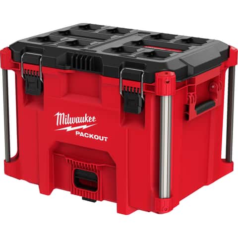 Milwaukee PACKOUT 22 in. XL Tool Box Black/Red - Ace Hardware