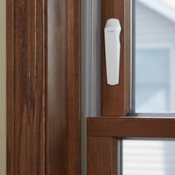 North States White Plastic Door and Window Ledge Lock 4 pk