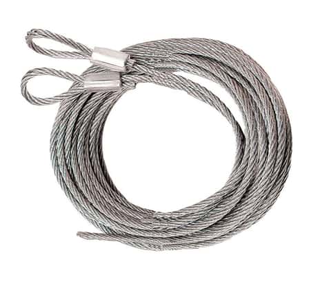Prime-Line 5.75 in. W X 12 in. L X 3/32 in. D Carbon Steel Extension Cables Prime-Line 5.75 in. W X 12 in. L X 3/32 in. D Carbon Steel Extension Cables