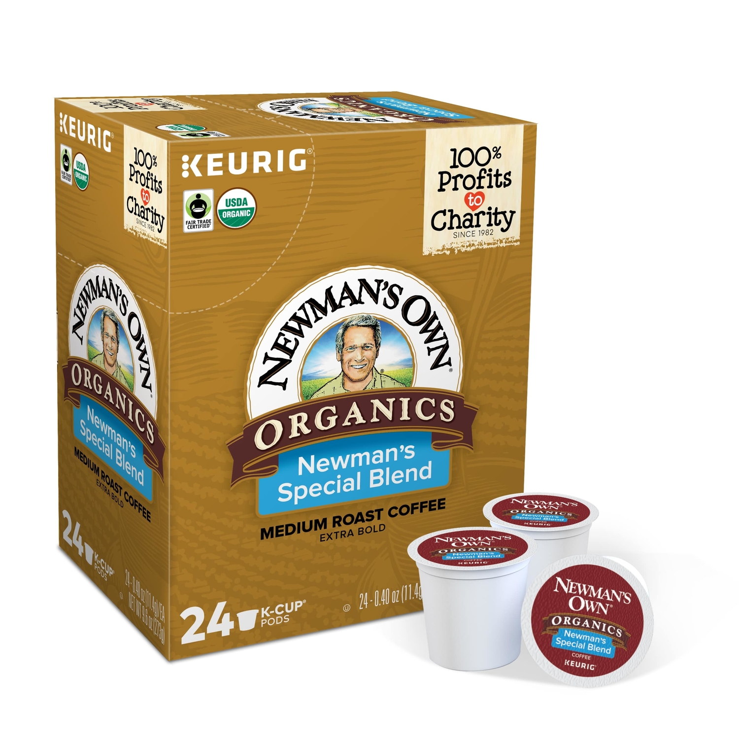 Photos - Other interior and decor Keurig Newman's Own Special Blend Coffee K-Cups 24 pk 5000373975 
