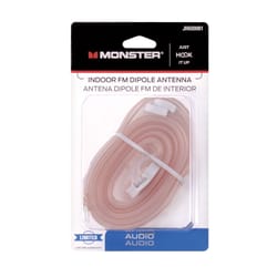 Monster Just Hook It Up FM Dipole Antenna 1 pk