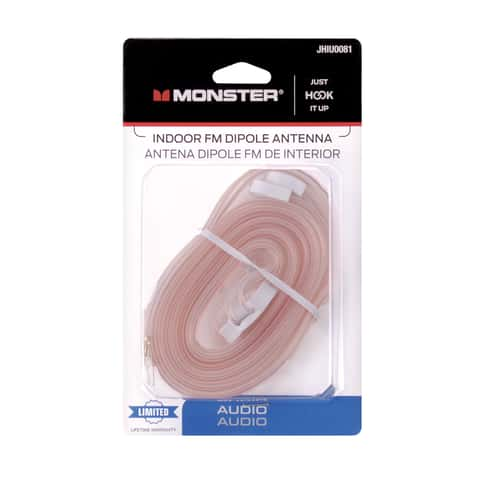 Monster Just Hook It Up FM Dipole Antenna 1 pk - Ace Hardware