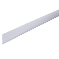 M-D BUILDING PRODUCTS White Vinyl Sweep For Doors 36 in. L X 1.5 in.