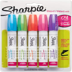 Sharpie Fine Point Oil-Based Paint Markers - 5 pack