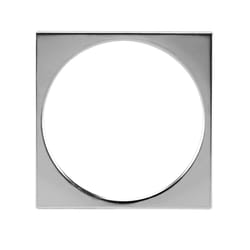 Oatey 151 Series 4 in. D Stainless Steel Square Tile Ring