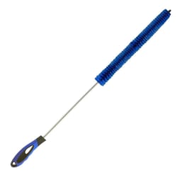 Ettore 2.75 in. W Medium Bristle Plastic Handle Dryer Vent Brush