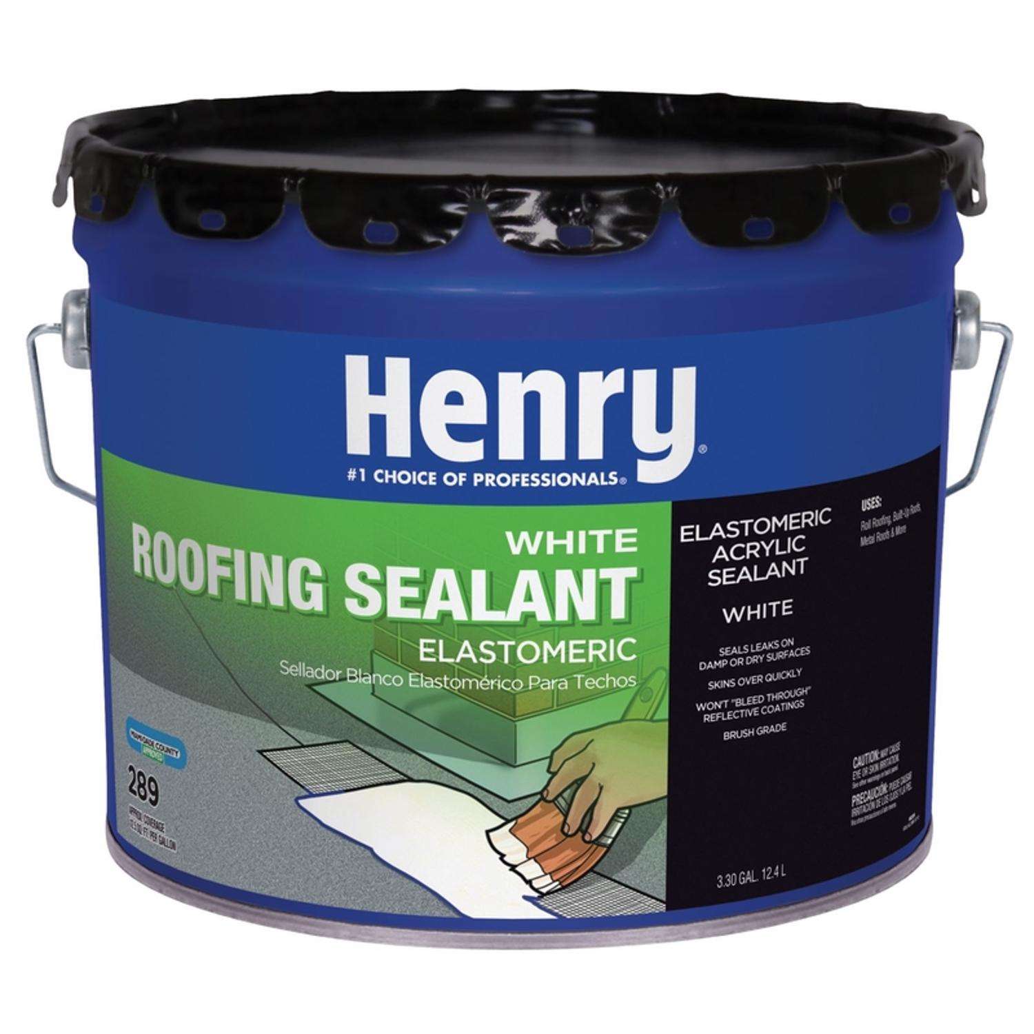 Henry Smooth White Elastomeric Elastomeric Roof Patch 3-1/2 gal - Ace ...