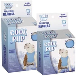 Cool Pup Blue Polyester Dog Harness Large