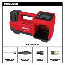 Milwaukee M18 18 V 150 psi Tire Inflator