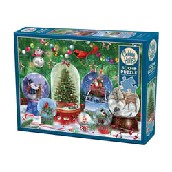 Cobble Hill Snow Globes Jigsaw Puzzle Multicolored 500 pc