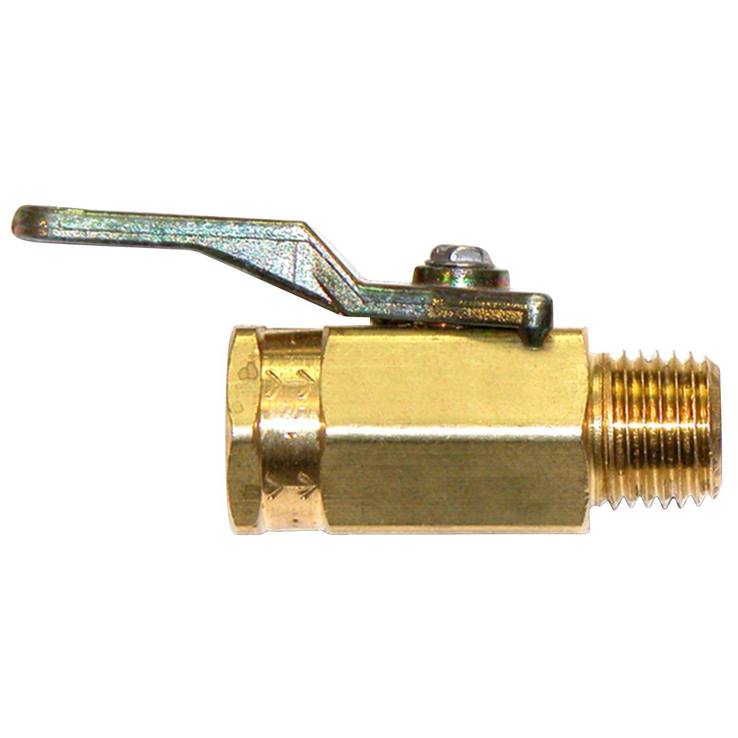 Flame Engineering 1/4 in. Brass Threaded Ball Valve Ace Hardware