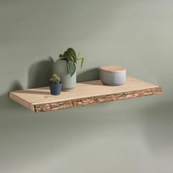 Dolle Lite Nature 0.98 in. H X 23.6 in. W X 7.9 in. D Brown Wood Shelf Board