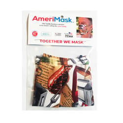 AmeriMask Barbecue Face Mask Multicolored 1 pk