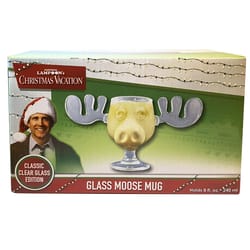 NMR Brands Christmas Vacation 8 oz Glass Moose Drinking Glass