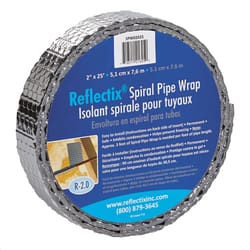 Reflectix 2 in. X 25 ft. L Aluminum Pipe Wrap