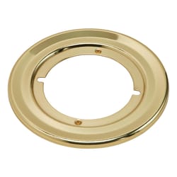 Kwikset Polished Brass Gold Steel Door Knob Rosettes 1 pk