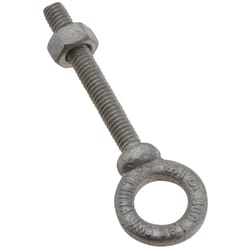 National Hardware 5/16 in. X 2-1/4 in. L Galvanized Forged Steel Eyebolt Nut Included