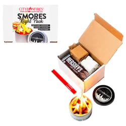City Bonfires Stainless Steel Round Wax Smores Pack