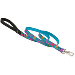 Lupine Pet Original Designs Multicolor Wet Paint Nylon Dog Leash