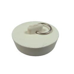 Danco 1-7/8 in. White Rubber Sink Stopper