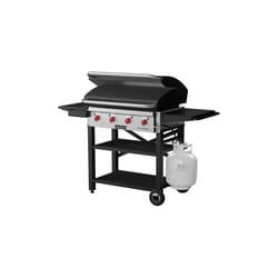 Camp Chef 3 Burner Natural Gas/Propane Outdoor Griddle with Hood Black