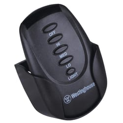 Westinghouse 0.8 amps Remote Control Black 1 pk