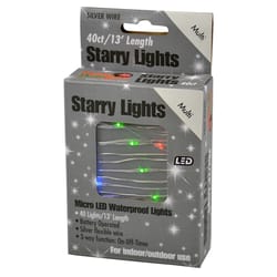 Holiday Bright Lights LED Micro Dot/Fairy Multicolored 40 ct Novelty Christmas Lights