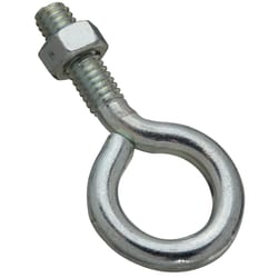 National Hardware 5/16 in. X 2-1/2 in. L Zinc-Plated Steel Eyebolt Nut Included